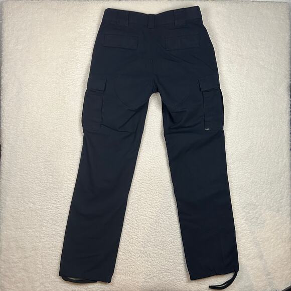 5.11 511 Tactical Womens 10 Long TDU Uniform Operator Pants Ripstop Dark Navy - Picture 4 of 10